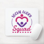 Arbeitsschwerpunkt Sozialarbeiter LCSW Mousepad (Mit Mouse)
