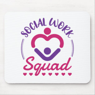 Arbeitsschwerpunkt Sozialarbeiter LCSW Mousepad
