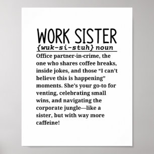Arbeitsschwester Poster