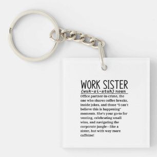 Arbeitsschwester Schlüsselanhänger