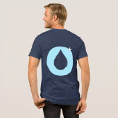 Arbeitsshirt (Opti Clean) Tri-Blend Shirt (Rückseite voll)