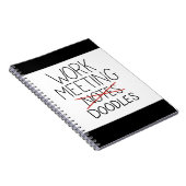 Arbeitssitznotizen Funny Doodle Pad Zeichnend Notizblock (Rechte Seite)