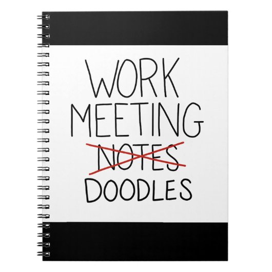 Arbeitssitznotizen Funny Doodle Pad Zeichnend Notizblock (Vorderseite)