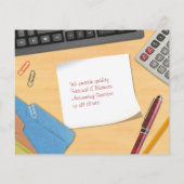 Arbeitsstelle der Rechnungsstelle Flyer (Hinten)