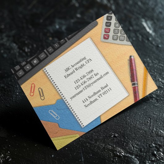 Arbeitsstelle der Rechnungsstelle Flyer