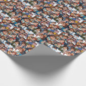 Arbeitsstress Geschenkpapier (Ecke)