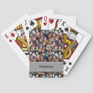 Arbeitsstress schwarz spielkarten
