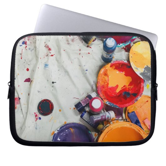 Arbeitsstudio Laptopschutzhülle (Vorderseite)