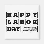 Arbeitstag 2023 magnet (Vorne)