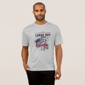 Arbeitstag 2025 USA Fist T-Shirt (Vorne ganz)