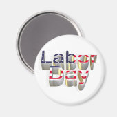 Arbeitstag - 6. September Magnet (Vorderseite/Rückseite)