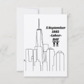 Arbeitstag Dankeskarte (Vorderseite)