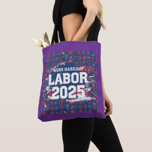 Arbeitstag Geschenk Tote Tasche - Patriotic Women'