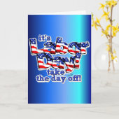 Arbeitstag Karte (Gelbe Blume)