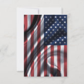 Arbeitstag mit US-Falke Dankeskarte (Rückseite)