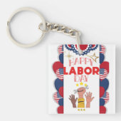 Arbeitstag Schlüsselanhänger (Vorderseite)