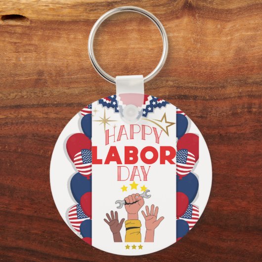 Arbeitstag Schlüsselanhänger (Vorderseite)