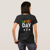 Arbeitstag T Shirt Einzigartiges Design (Schwarz voll)
