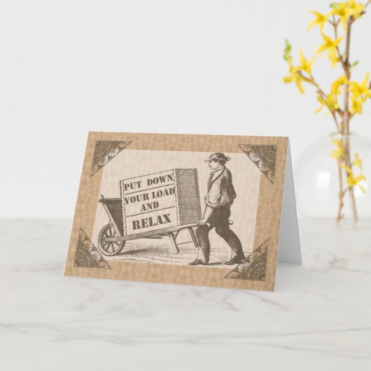 Arbeitstag wünscht karte (Gelbe Blume)