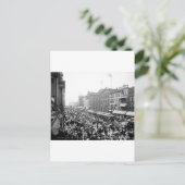 Arbeitstagscrowd, Buffalo, NY: 1900 Postkarte (Stehend Vorderseite)