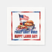 Arbeitstagspapier Napkin Serviette (Vorderseite)