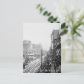 Arbeitstagsparade Postkarte (Stehend Vorderseite)