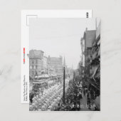 Arbeitstagsparade Postkarte (Vorne/Hinten)