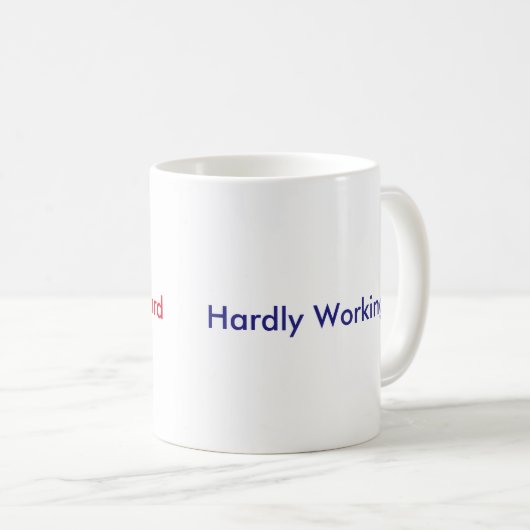 ArbeitsTasse Kaffeetasse (VorderseiteRechts)