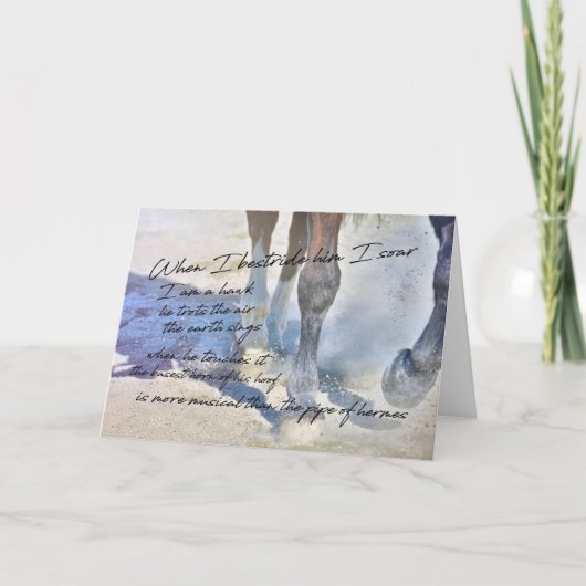 ARBEITSTEMPO-Grußkarte Dankeskarte (Vorderseite)