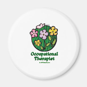 Arbeitstherapeut Blooms 2 Magnet