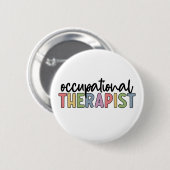 Arbeitstherapeut Button (Vorne & Hinten)