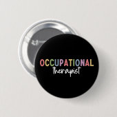 Arbeitstherapeut Button (Vorne & Hinten)