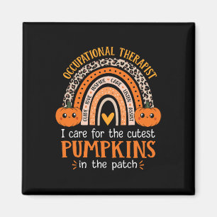 Arbeitstherapeut Halloween-Beruf Magnet
