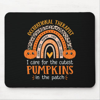 Arbeitstherapeut Halloween-Beruf Mousepad
