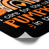 Arbeitstherapeut Halloween-Beruf Poster (Ecke)