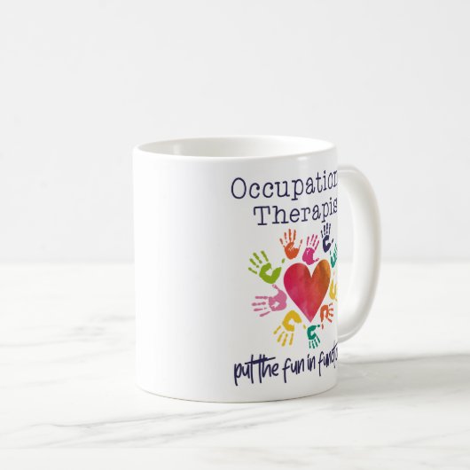 Arbeitstherapeut Kaffeetasse (VorderseiteRechts)