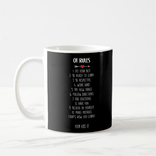 Arbeitstherapeut Kaffeetasse (Links)