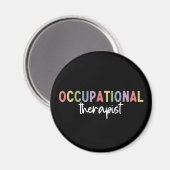 Arbeitstherapeut Magnet (Vorderseite/Rückseite)