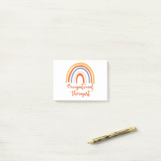 Arbeitstherapeut Post-it Klebezettel (Auf Schreibtisch)