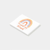 Arbeitstherapeut Post-it Klebezettel (angewinkelt)