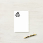 Arbeitstherapeut Post-it Klebezettel (Auf Schreibtisch)