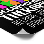 Arbeitstherapeut Poster (Ecke)