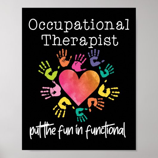 Arbeitstherapeut Poster (Vorne)