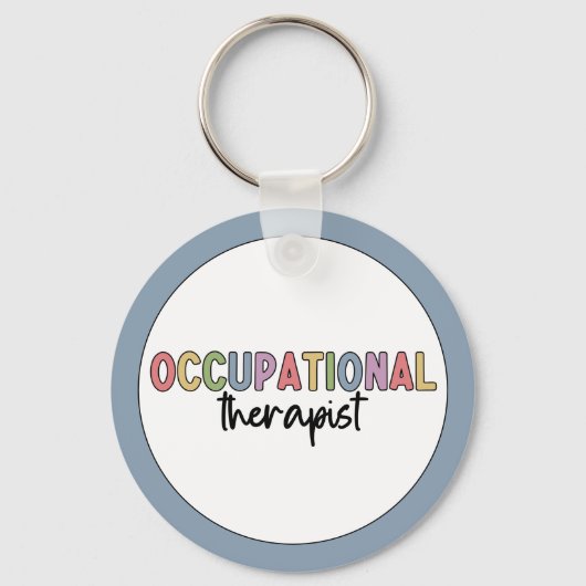 Arbeitstherapeut Schlüsselanhänger (Vorderseite)