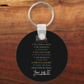 Arbeitstherapeut Schlüsselanhänger (Vorderseite)