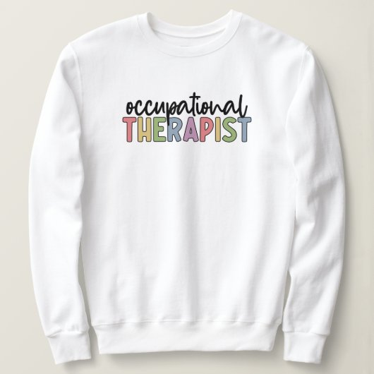 Arbeitstherapeut Sweatshirt (Design vorne)
