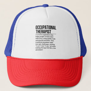 Arbeitstherapeut Truckerkappe