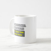Arbeitstherapeuten...klüger Kaffeetasse (Vorderseite Links)
