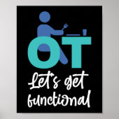 ArbeitstherapeutInTs: Funktionell Poster (Vorne)