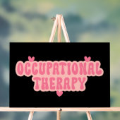 Arbeitstherapie Acrylschild (Neutral)